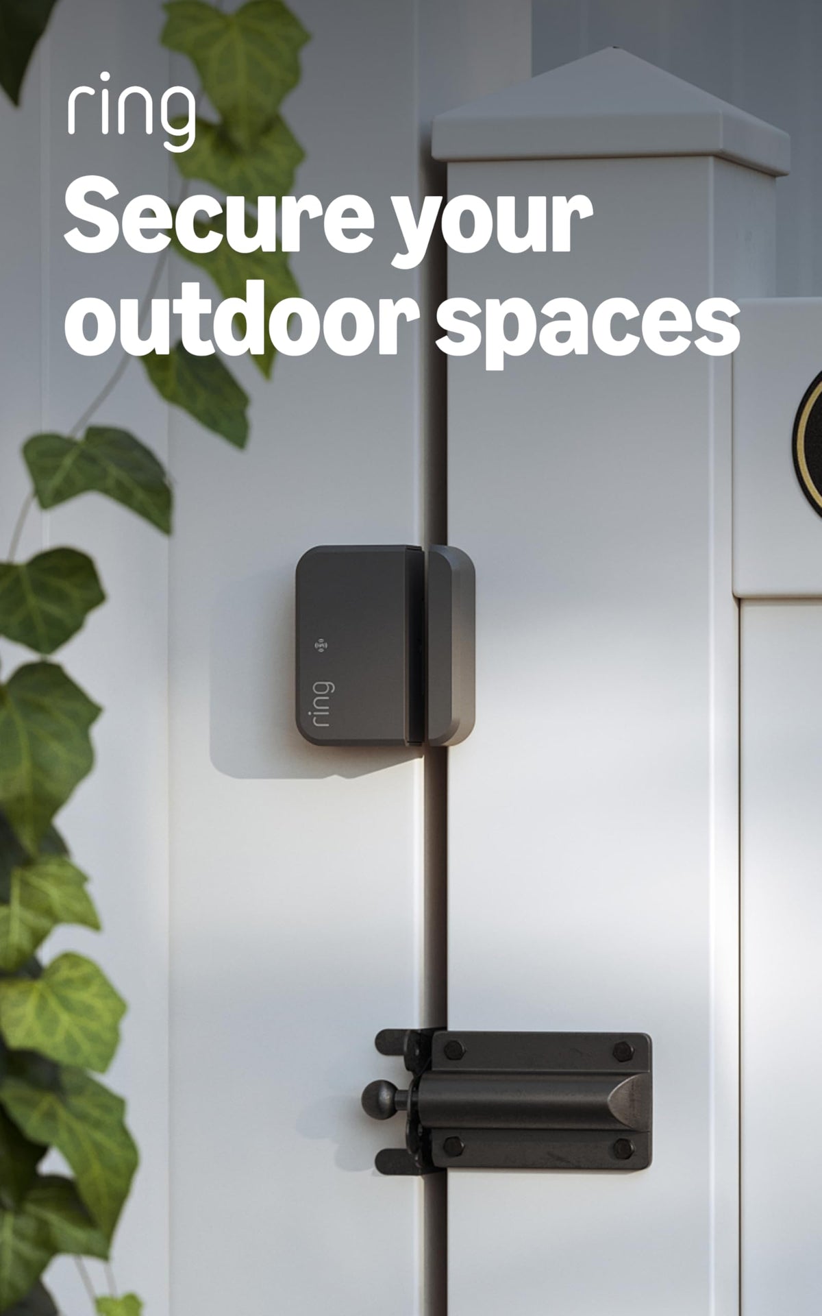 Ring Black Outside Door Sensor