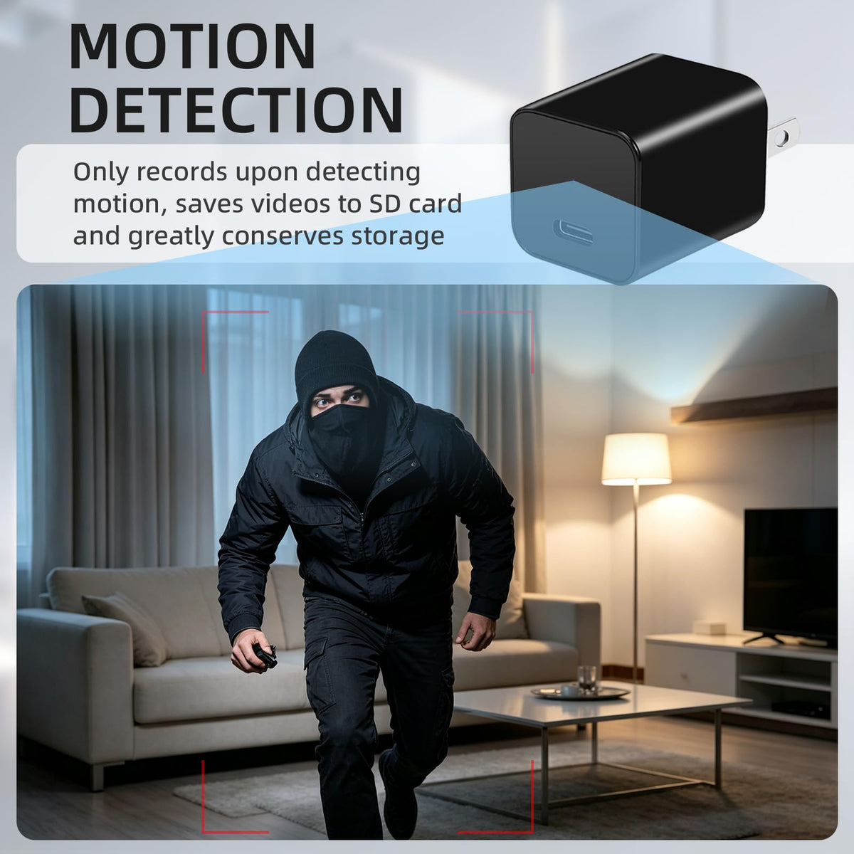 XIAOLUGL 1080p Indoor Security Camera