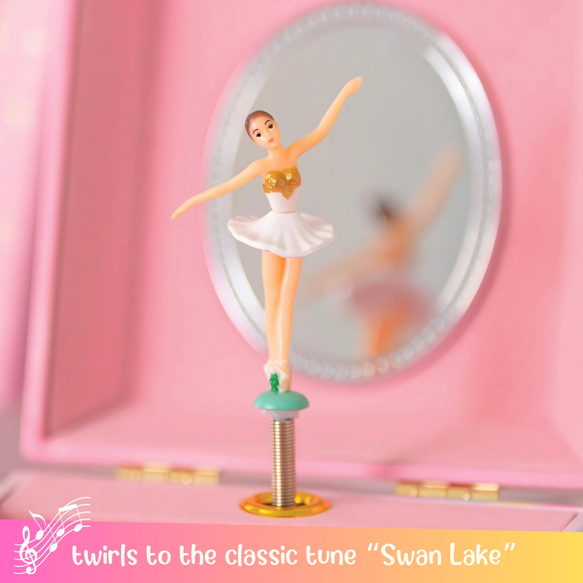 Giggle & Honey�� Musical Ballerina Jewelry Box for G