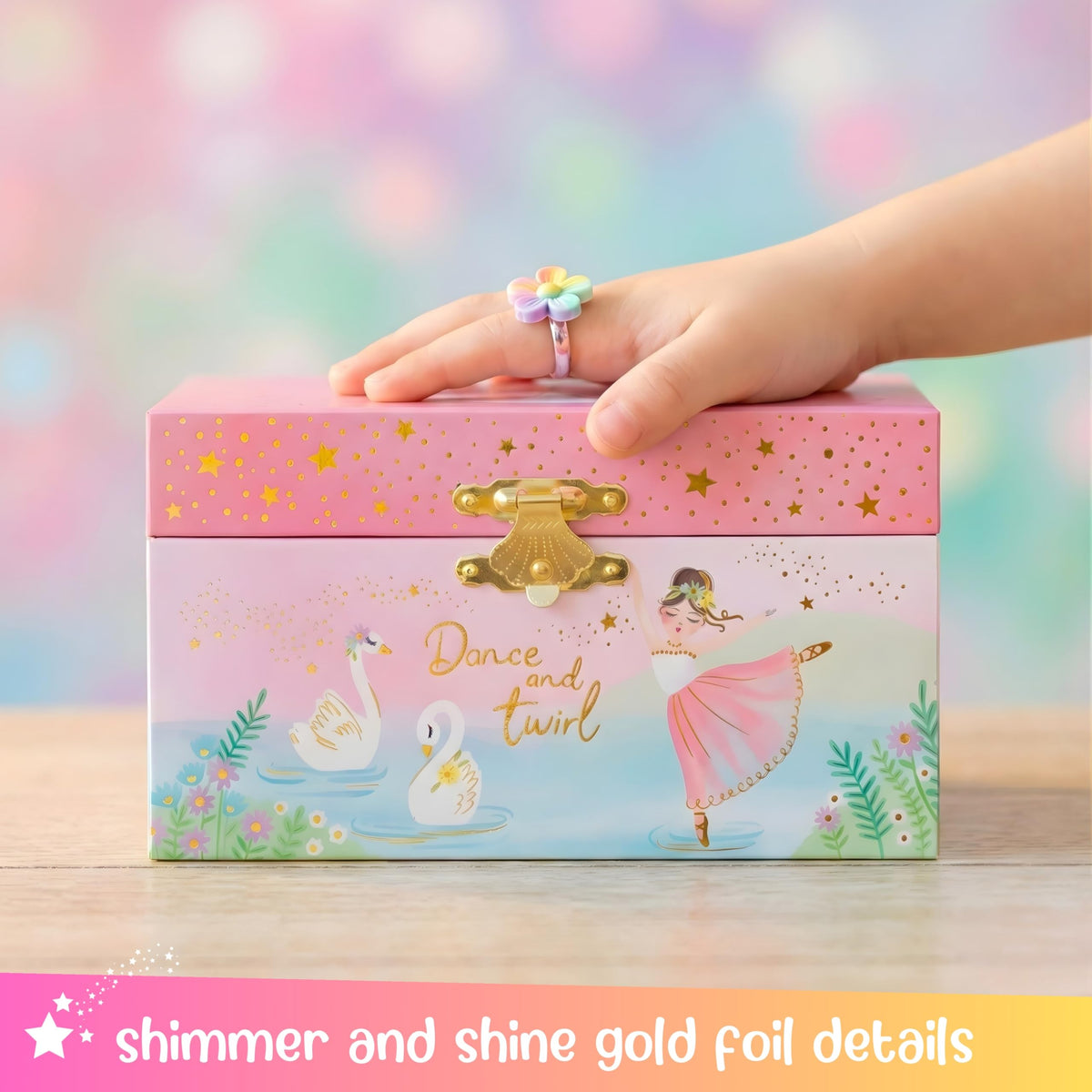Giggle & Honey�� Musical Ballerina Jewelry Box for G