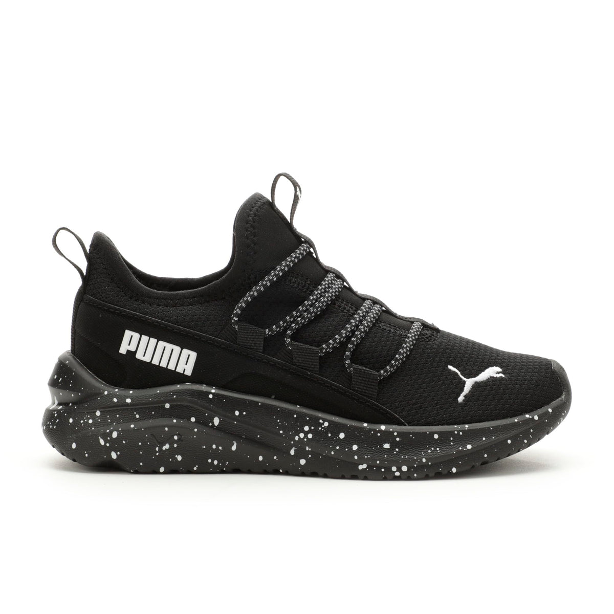 Puma Unisex-Child, One4All, Puma Black-Puma White, Little Kid 12