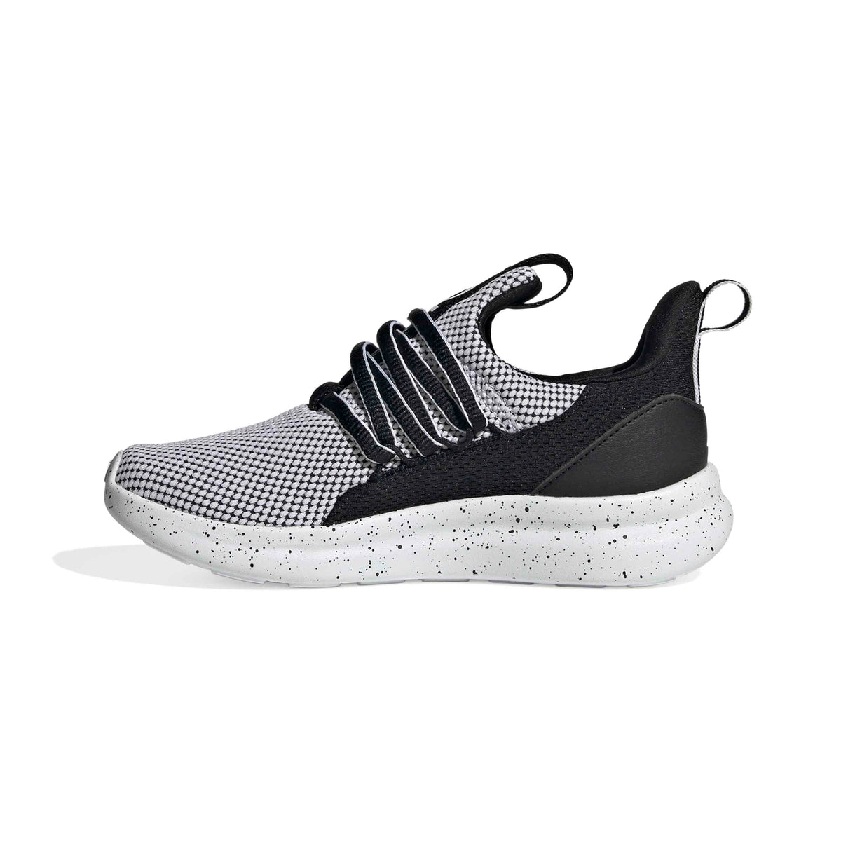 adidas Unisex-Kids Lite Racer Adapt 7.0, White/Black/Black, 2