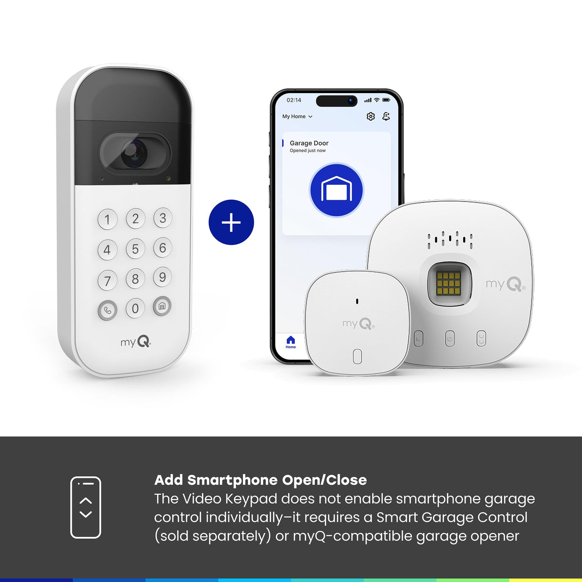 myQ Smart Garage Video Keypad