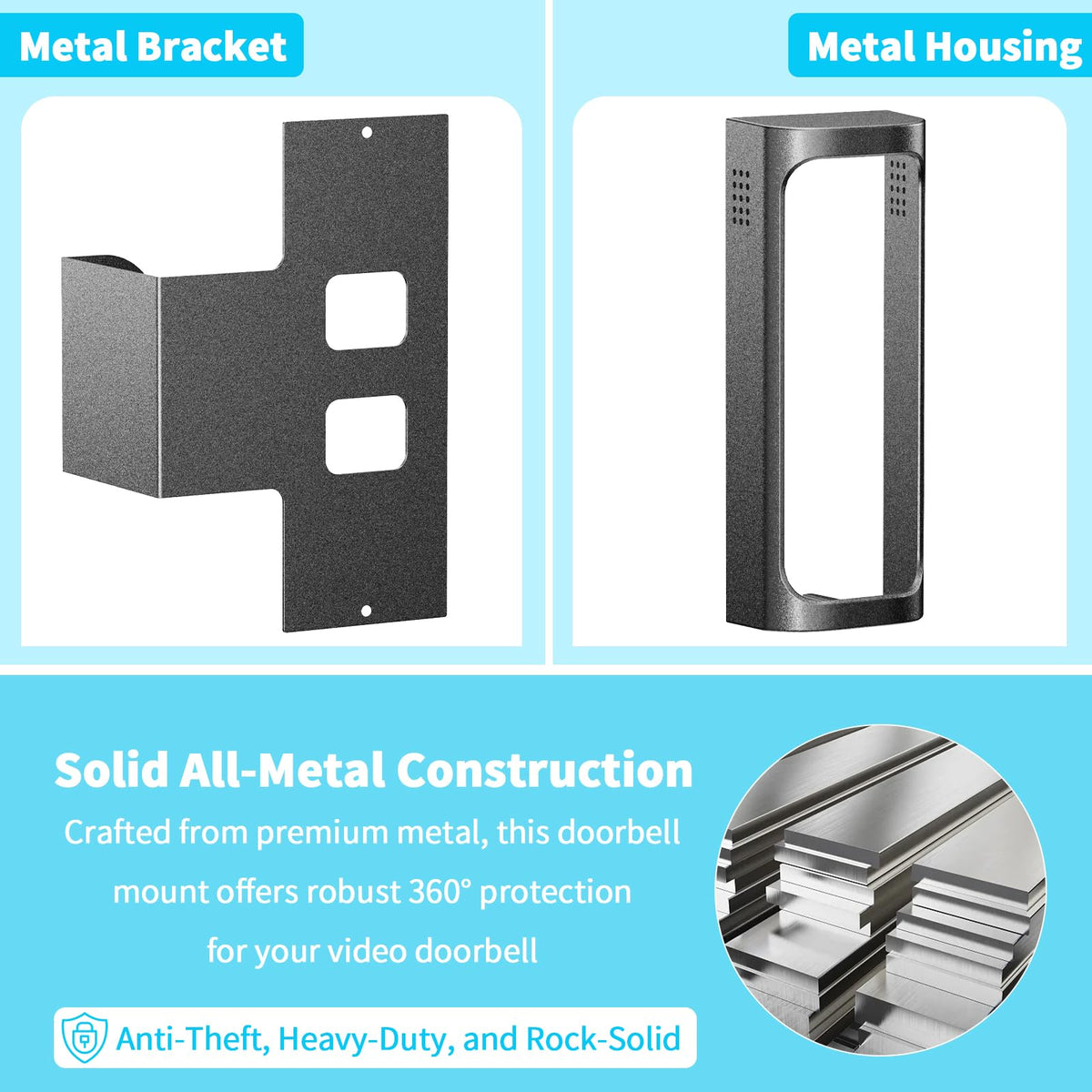 Anti Theft Ring/Blink Doorbell Mount for Battery Doorbell/Pro/Plus(2026)
