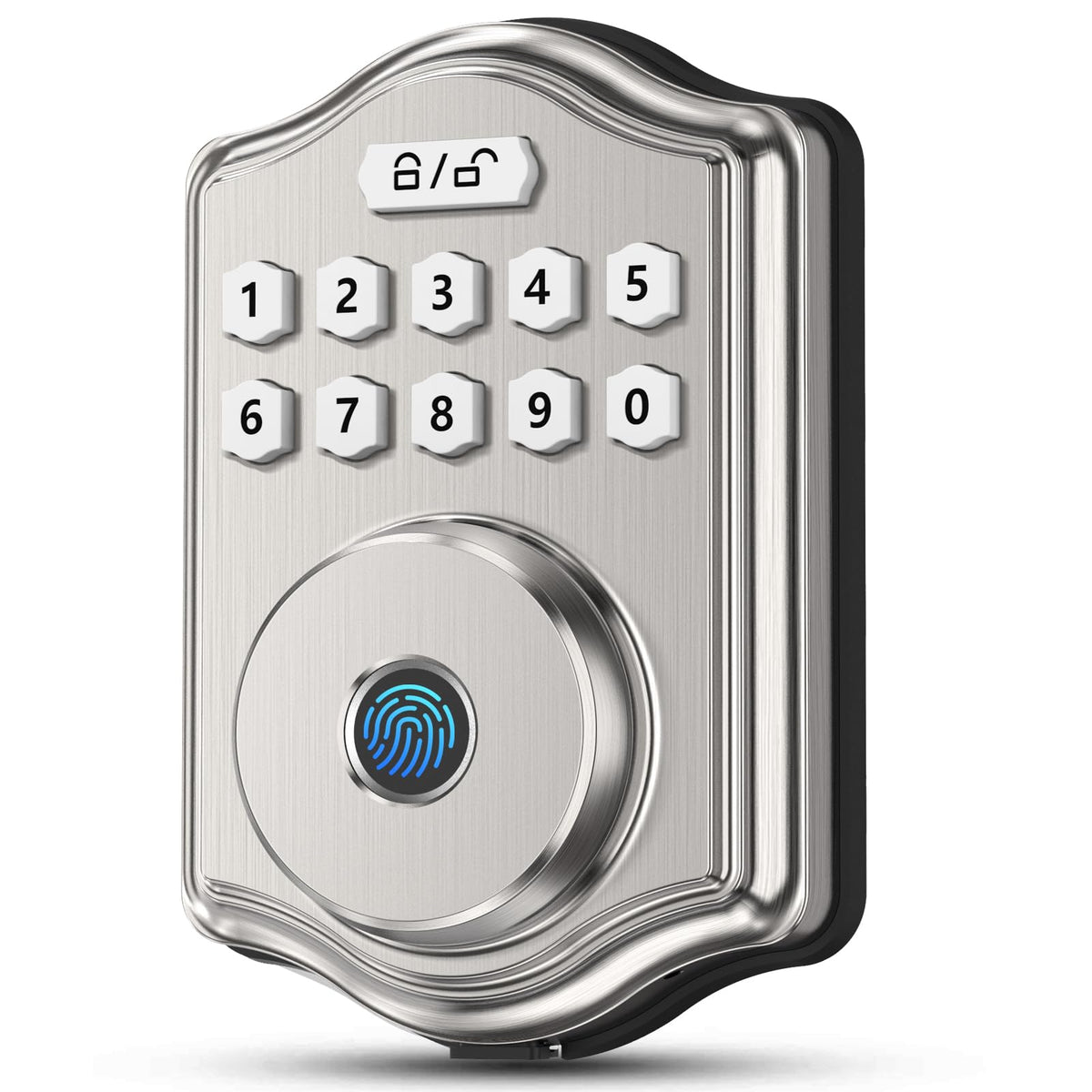 52HZ Fingerprint Door Lock, Keyless Entry Door Lock with Code