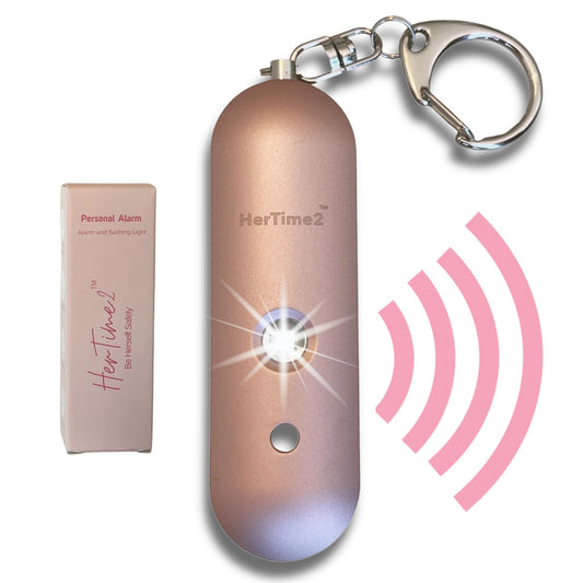 HerTime2 Rose-Gold Personal Safety Alarm