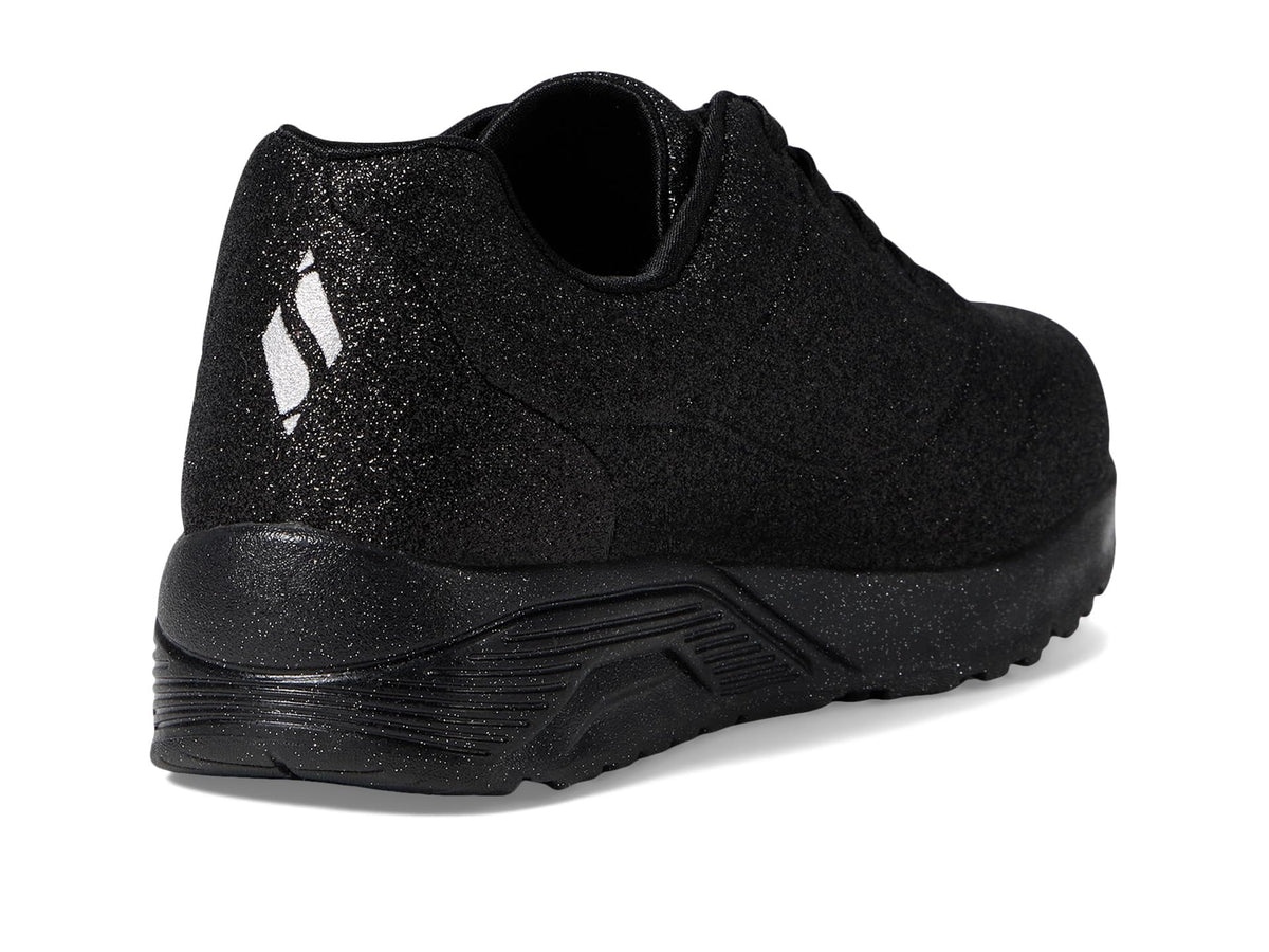 Skechers Kids Uno Ice Sneaker, Black, 12.5 Little Kid