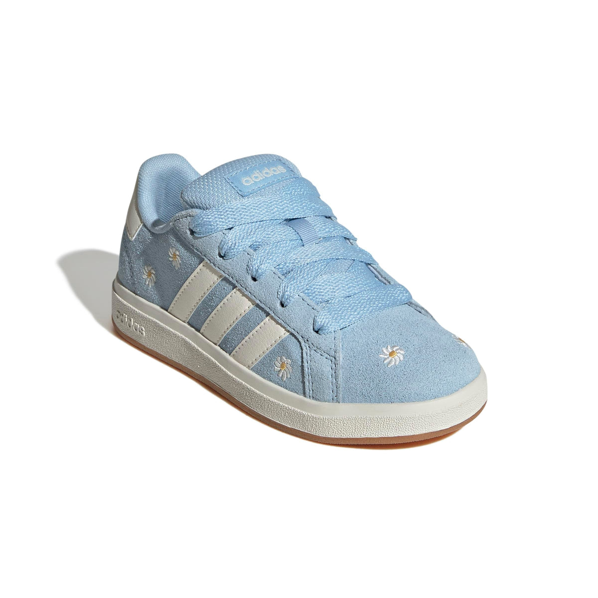 adidas Unisex-Kids Grand Court 00s, Clear Sky/Off White/Gum, 3