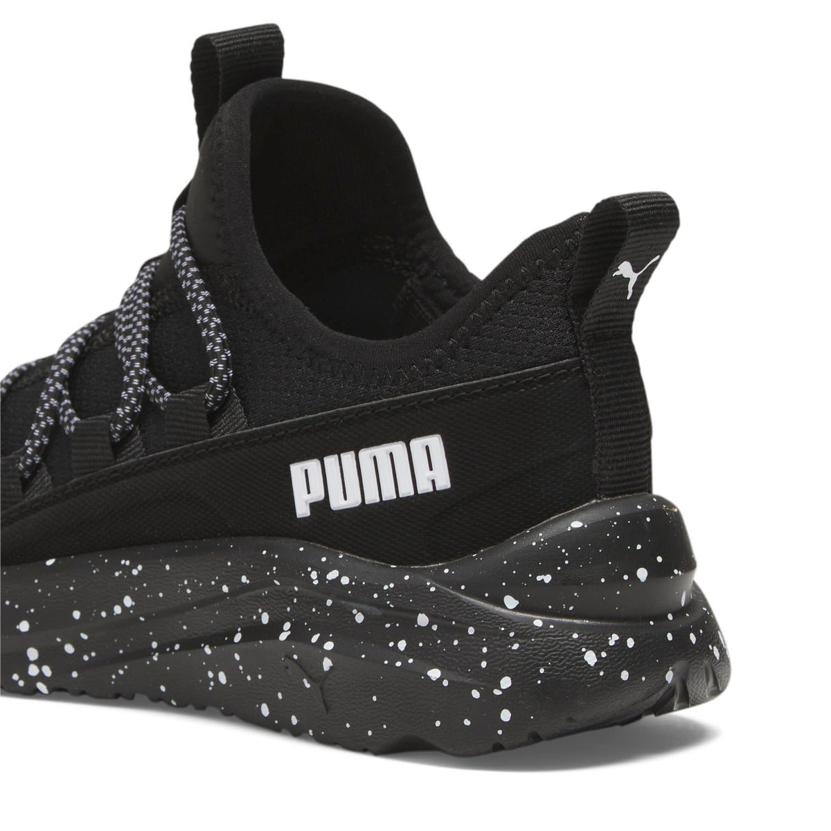 Puma Unisex-Child, One4All, Puma Black-Puma White, Little Kid 12
