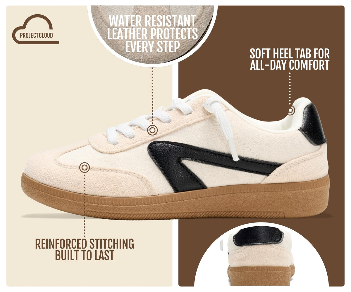Project Cloud Sneakers for Kids Stretchlaces with Easy Slip in Kid Sneakers
