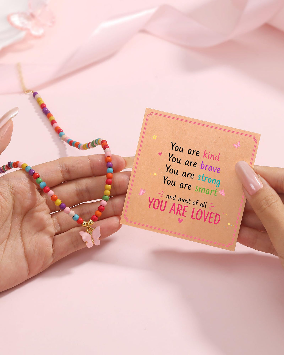 Kidbbi Necklace for Little Girl Kids Jewelry 4 5 7 6 8 12 Year Old Gifts