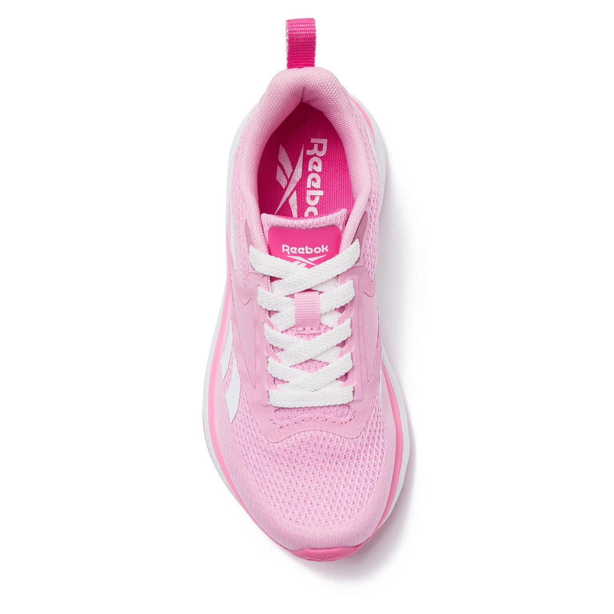Reebok Aniwa Athletic Kids Shoes for Girls and Boys, Pink/Pink/White, 12