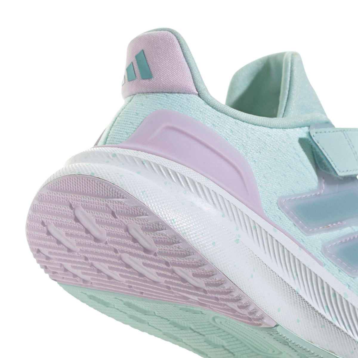 adidas Unisex-Kids Ultrarun 5 Elastic Lace, Halo Mint/Mint Ton/Ice Lavender, 1