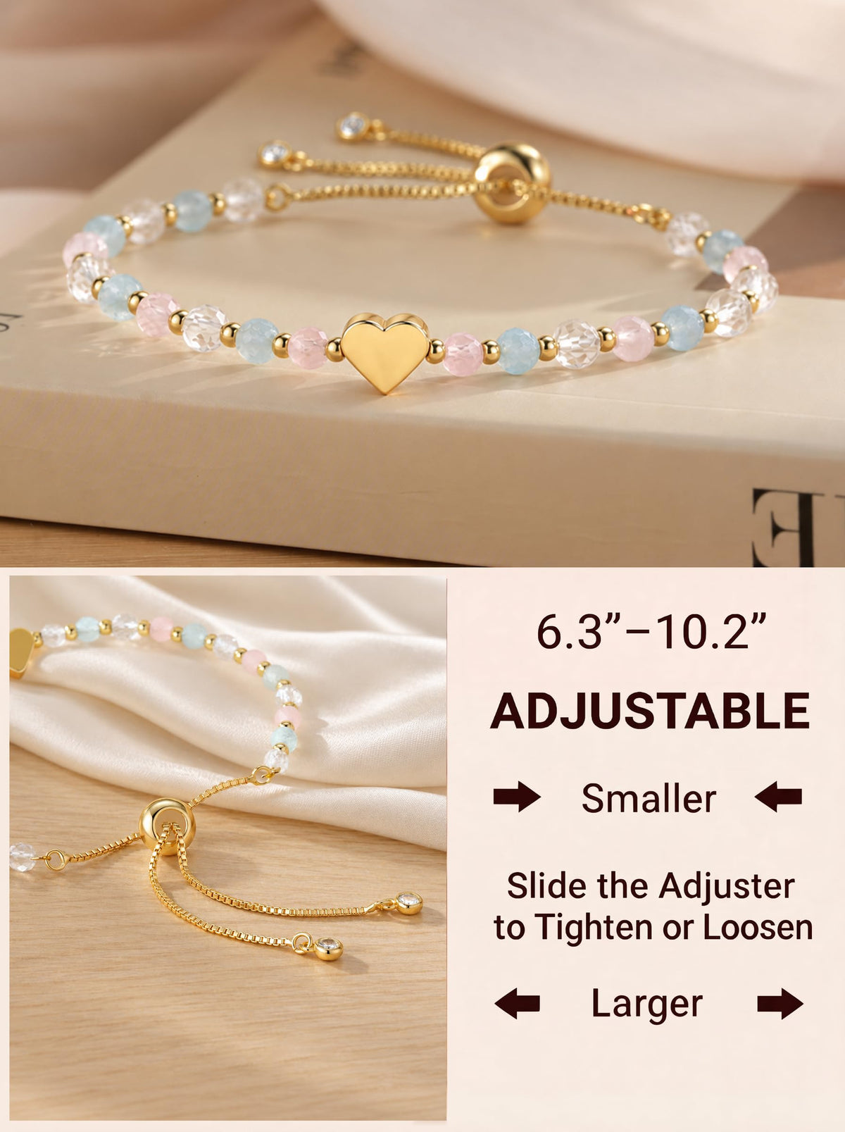 HGDEER Tween Teen Girl Gifts Trendy Stuff Bracelets for Girls