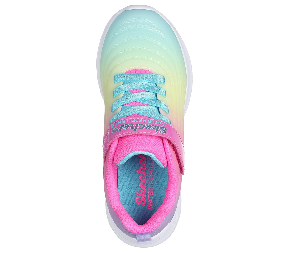 Skechers Kids Girls Jumpsters 2.0-Blurred Dream Sneaker, Pink/Multi, 13 Little Kid