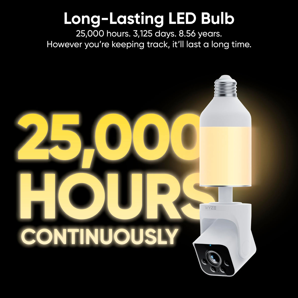 Wyze 2K Bulb Security Camera