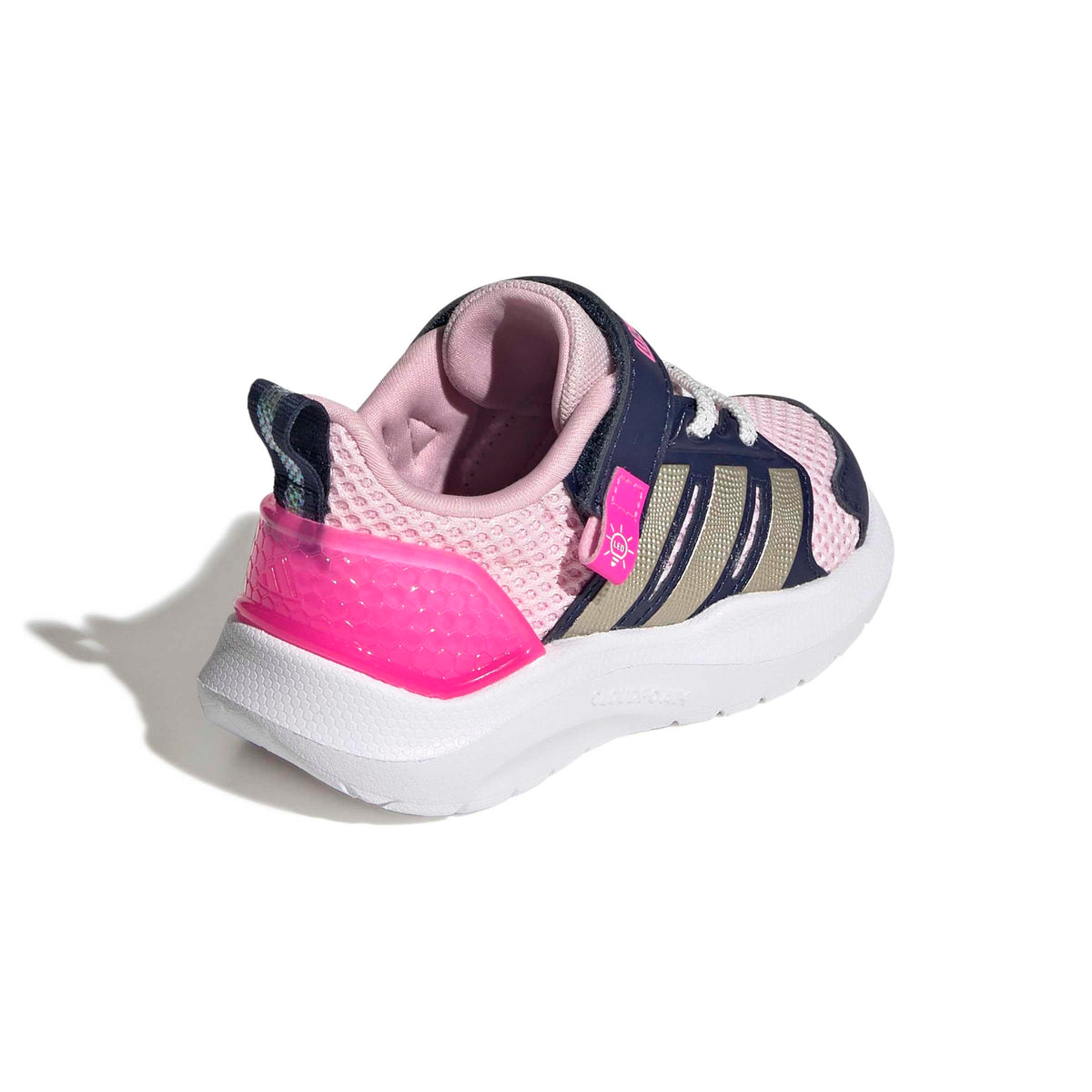 adidas Unisex-Baby Lightorama, Clear Pink/Cyber Metallic/Lucid Pink, 10
