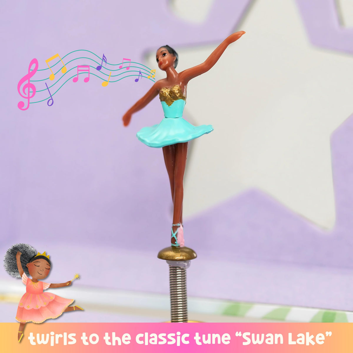 Giggle & Honey�� Musical Ballerina Jewelry Box for G