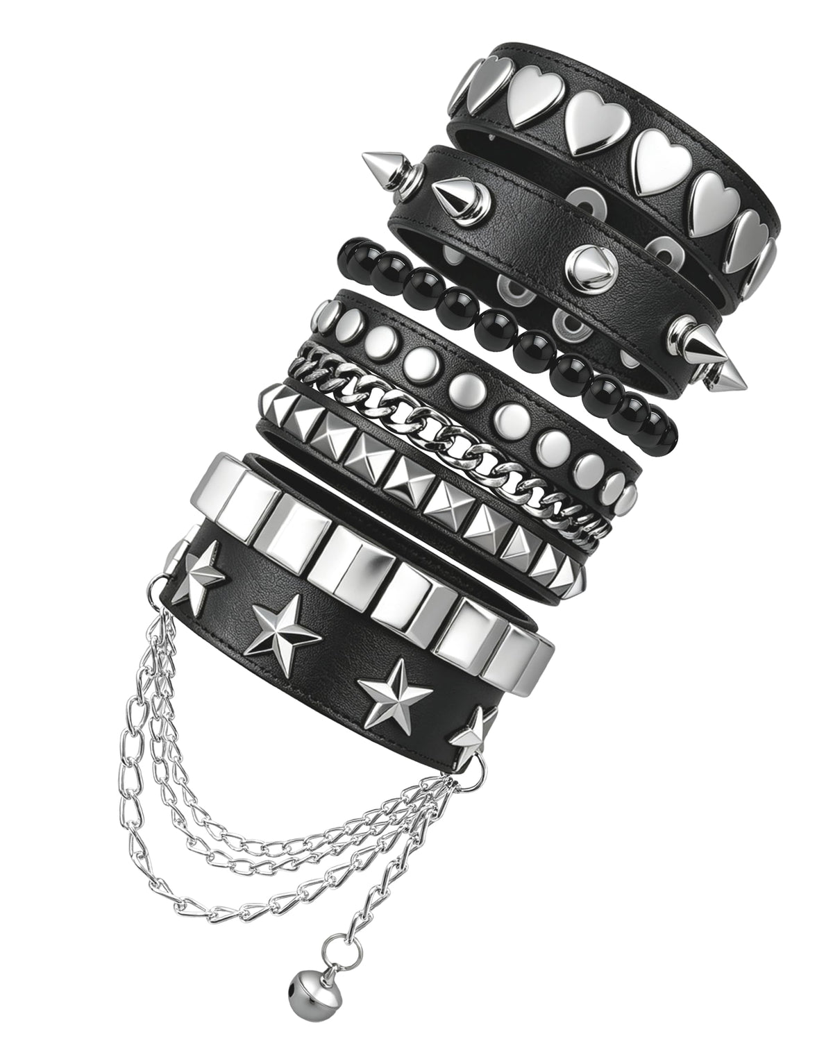 Trinckle Studded Bracelet for Teen Girl, Grunge Bracelet as Punk Accessorie