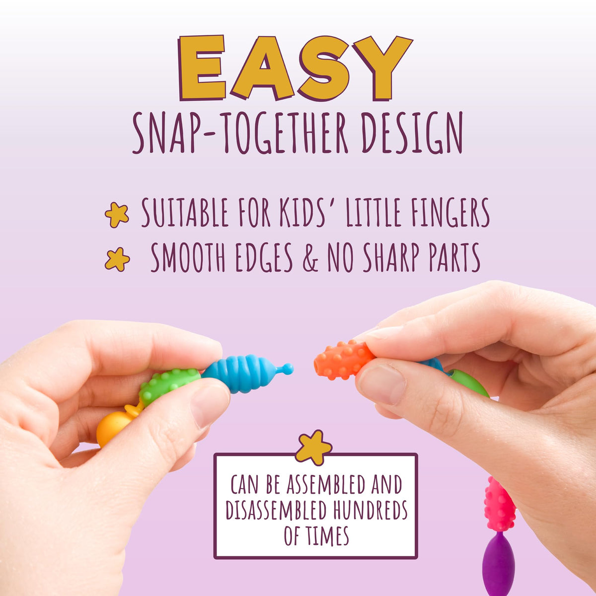 Orian Jewelry Making Kit for Girls, 550+ Pop Beads, Bracelet & Necklace