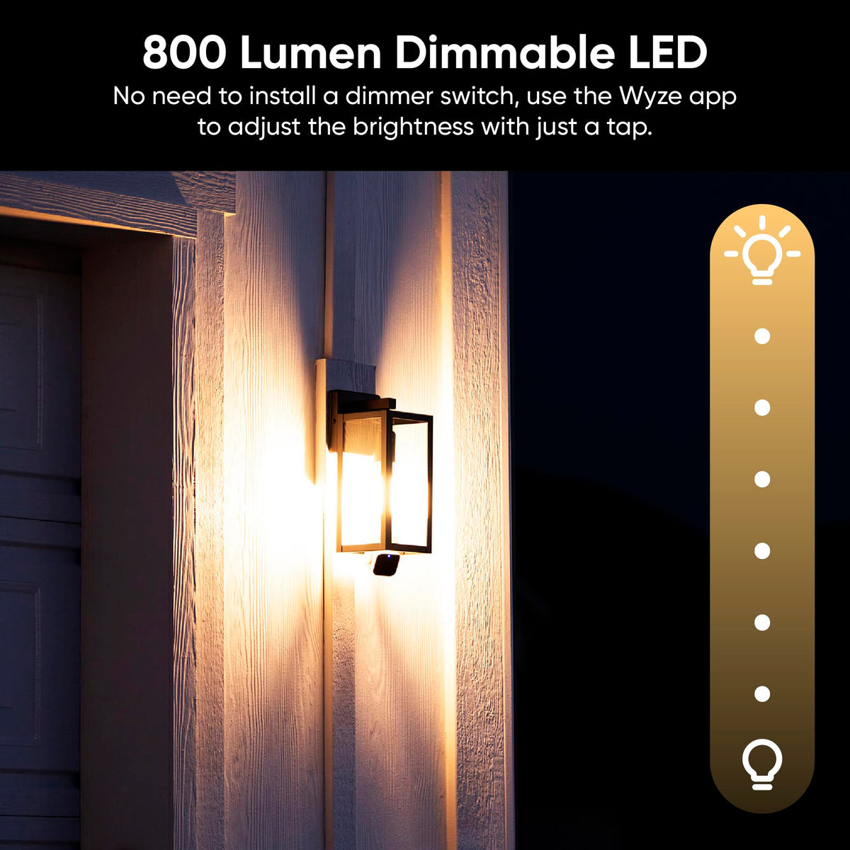 Wyze 2K Bulb Security Camera