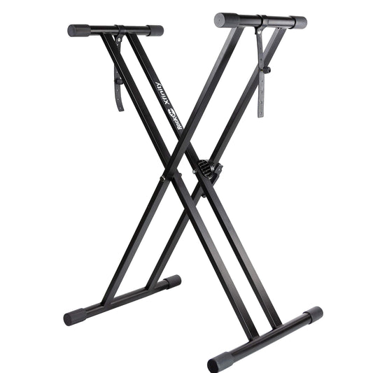 RockJam Xfinity Double X Keyboard Stand, Pre-Assembled & Adjustable