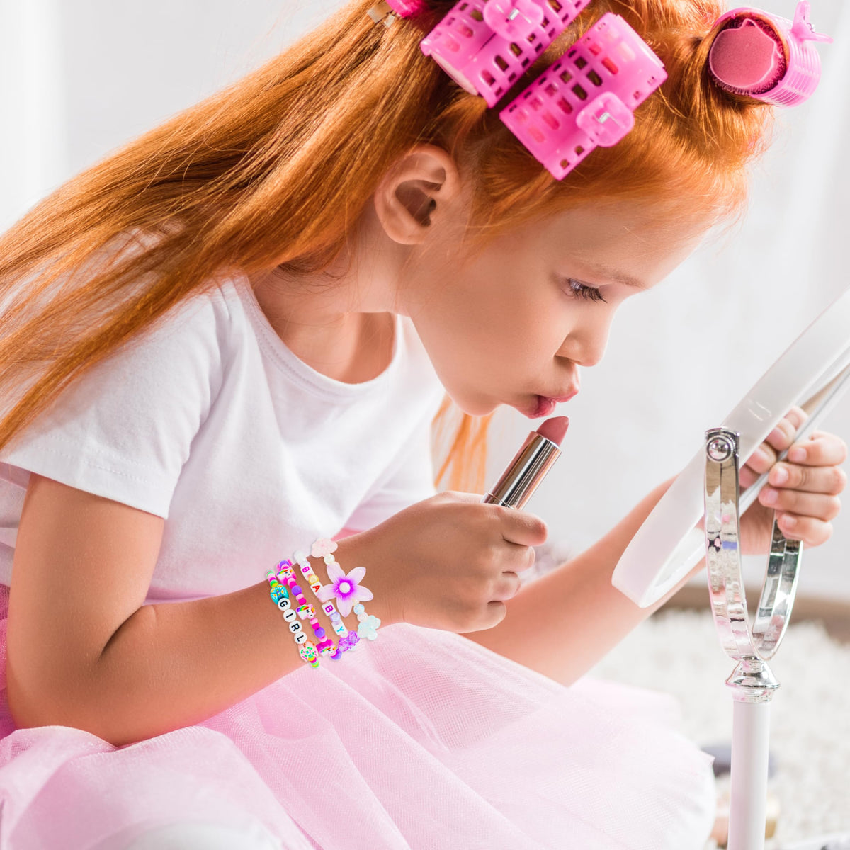 SIELEVIN Little Girls Bracelets for Kids Toddler Jewelry Gift for Girls