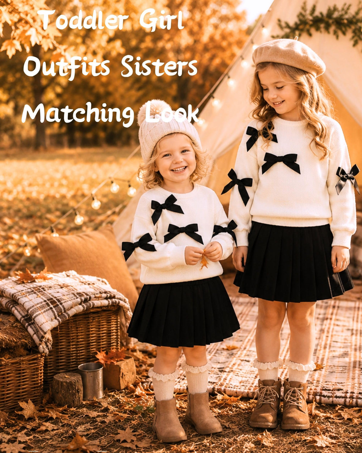 Renotemy Toddler Girl Clothes 4t 5t Cute Fall Winter Girls School Clothes