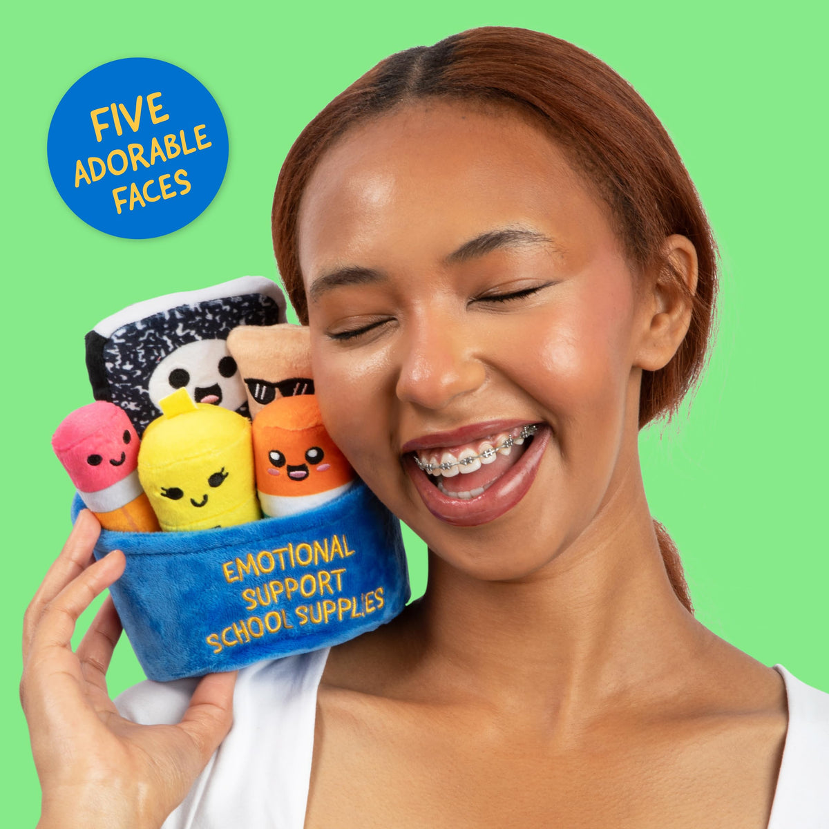 Emotional Support School Supplies Plush, Cute Toys by Relatable