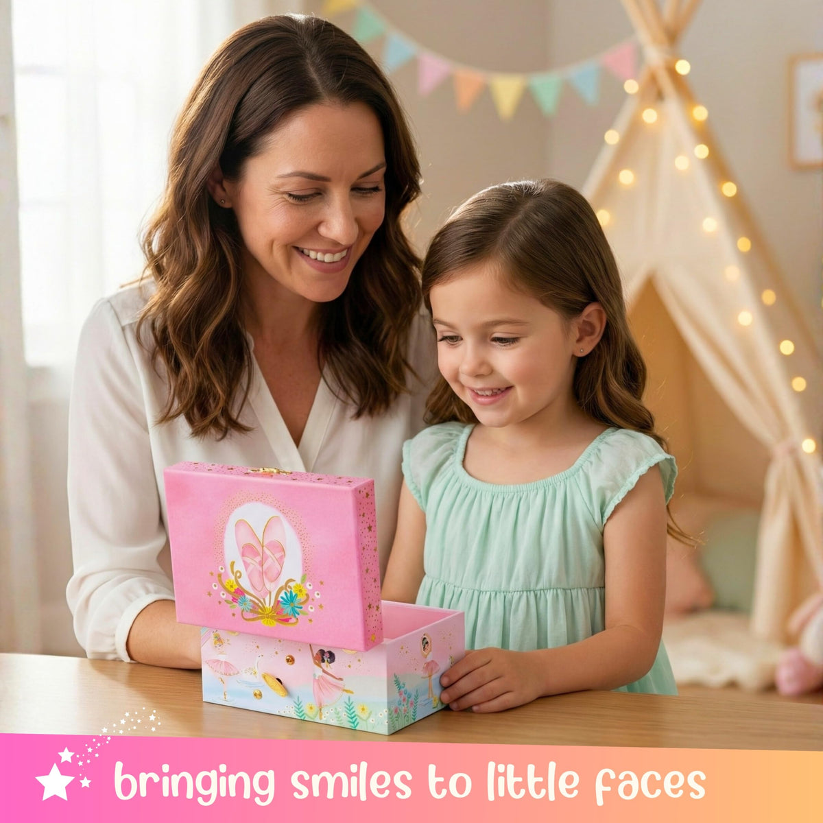 Giggle & Honey�� Musical Ballerina Jewelry Box for G
