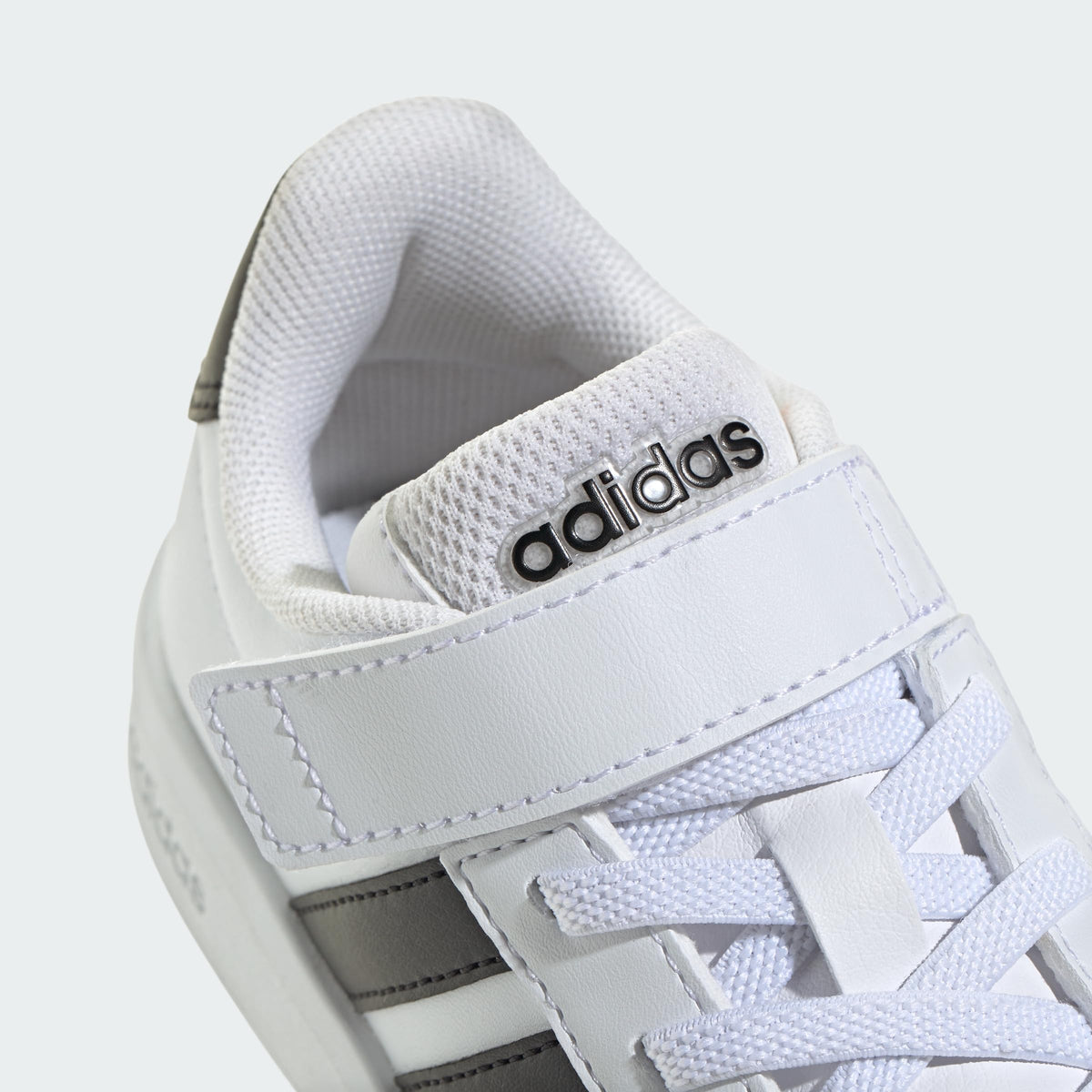 adidas Unisex-Kids Grand Court 3.0 El C, White/Black, 1