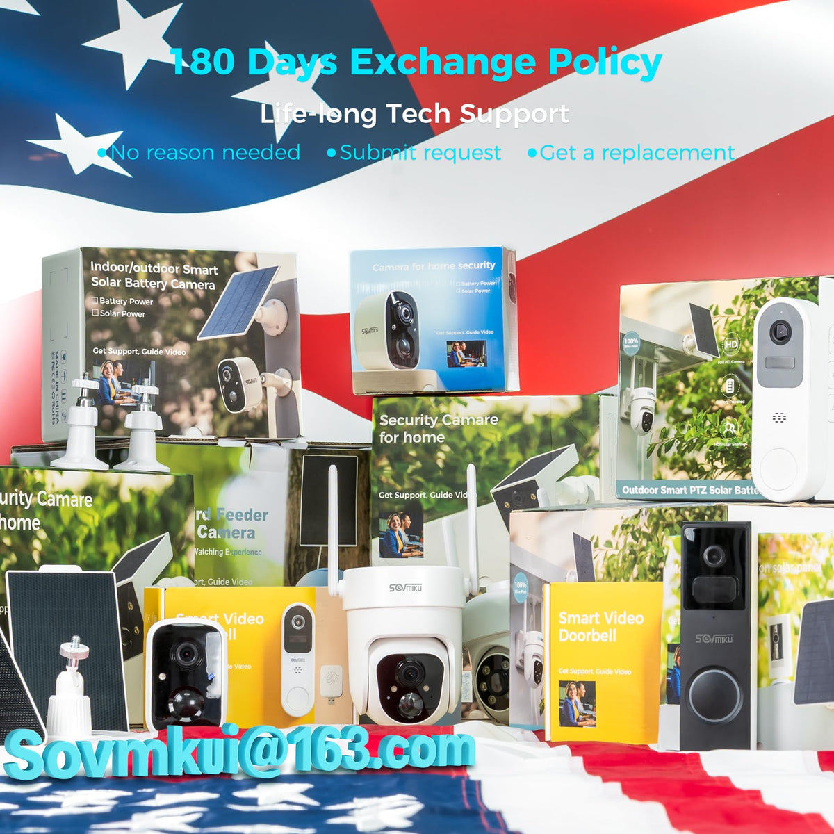 SOVMIKU Vicohome DB3 2K AI Video Doorbell with Chime, Home Security Battery Camera Wireless, Audible Alarm, Easy to Setup, Human Detection,Two Way Audio, 2.4GHz Wi-Fi, 180 Days Care Plan, No SD Slot