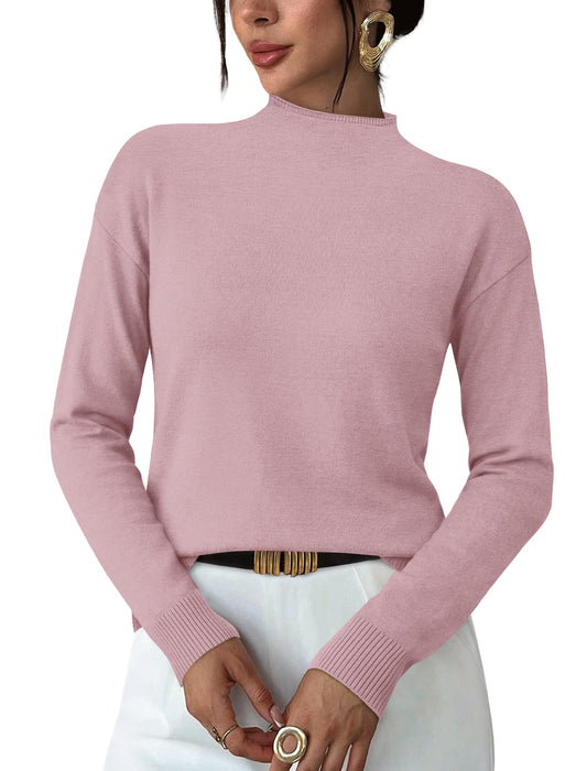 Womens Sweaters Trendy Tops Long Sleeve Shirts Spring Outfits Fashion 2026