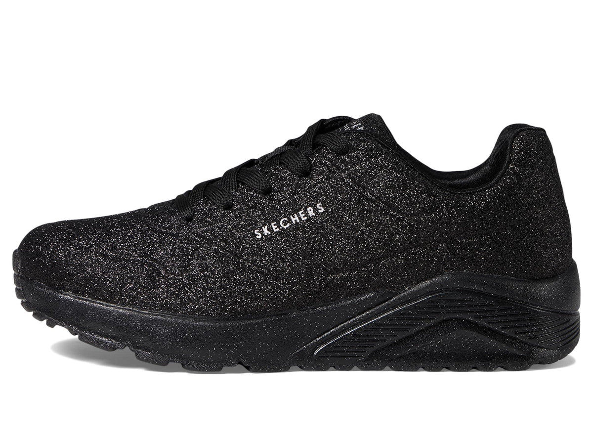 Skechers Kids Uno Ice Sneaker, Black, 12.5 Little Kid
