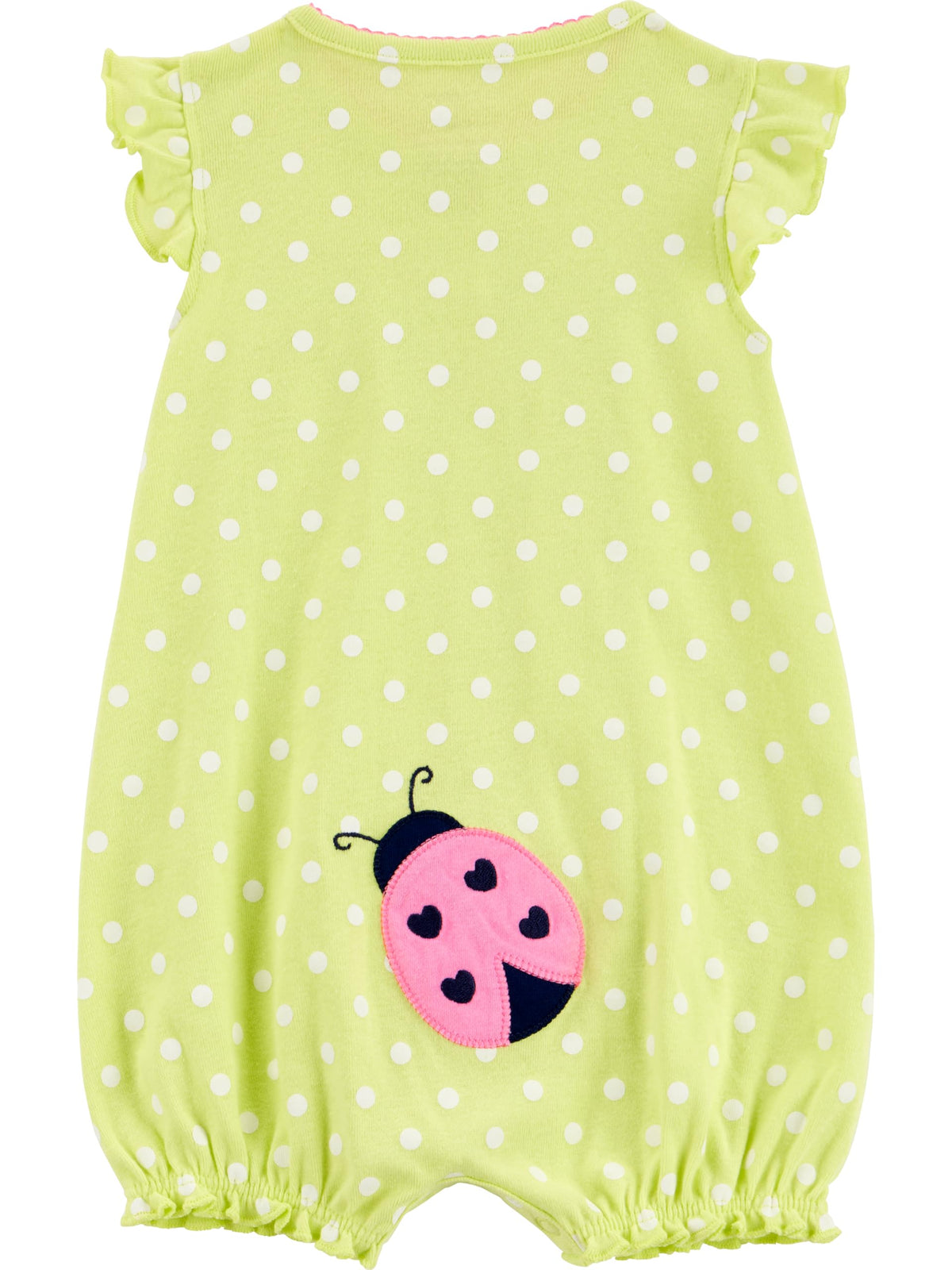 Simple Joys by Carter's Baby 3-pack Snap-up Rompers, navy dot/pink stripe/yellow dot, 24 Months