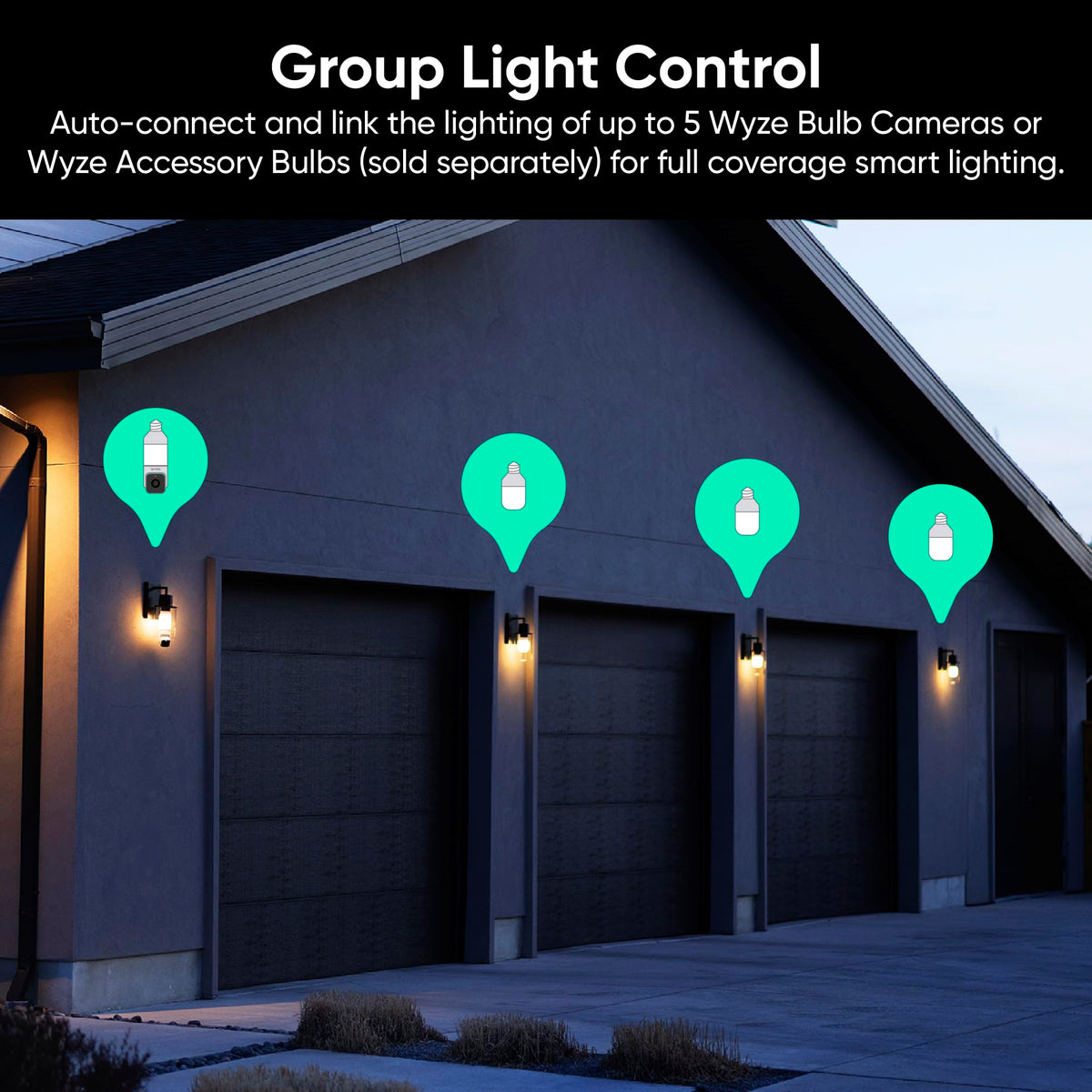 Wyze 2K Bulb Security Camera