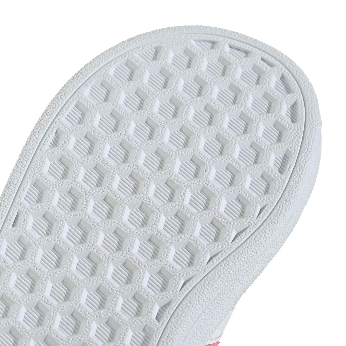 adidas Unisex-Baby Grand Court 2.0 Elastic Lace & Strap, Pink Fusion/White/White, 5