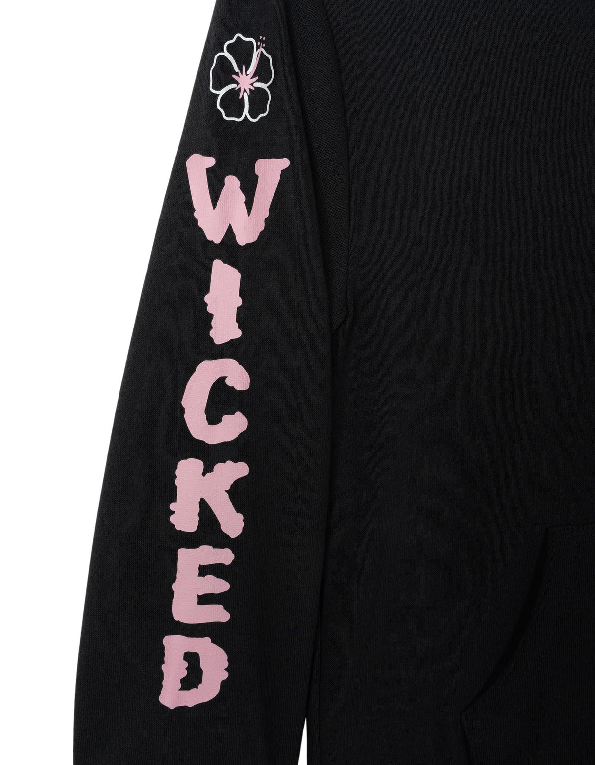 Kuromi Girls Fleece Zip-Up Hoodie