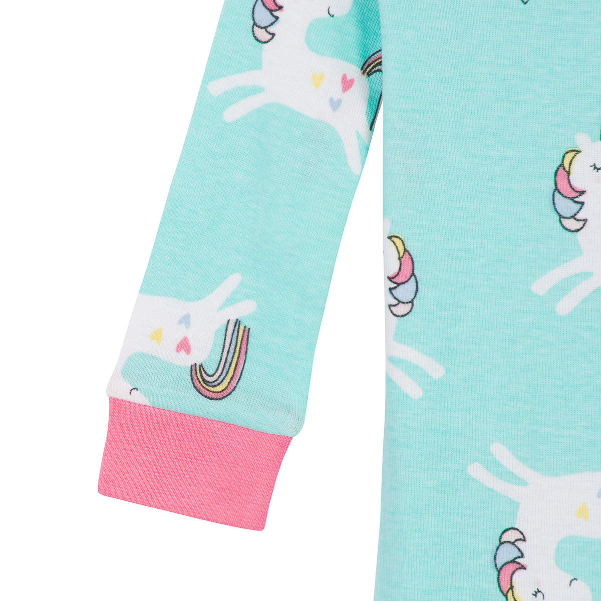 Gerber Baby Girls 4-pack Footed Pajamas And Toddler Sleepers, Unicorns Cats Pink, 18 Months US