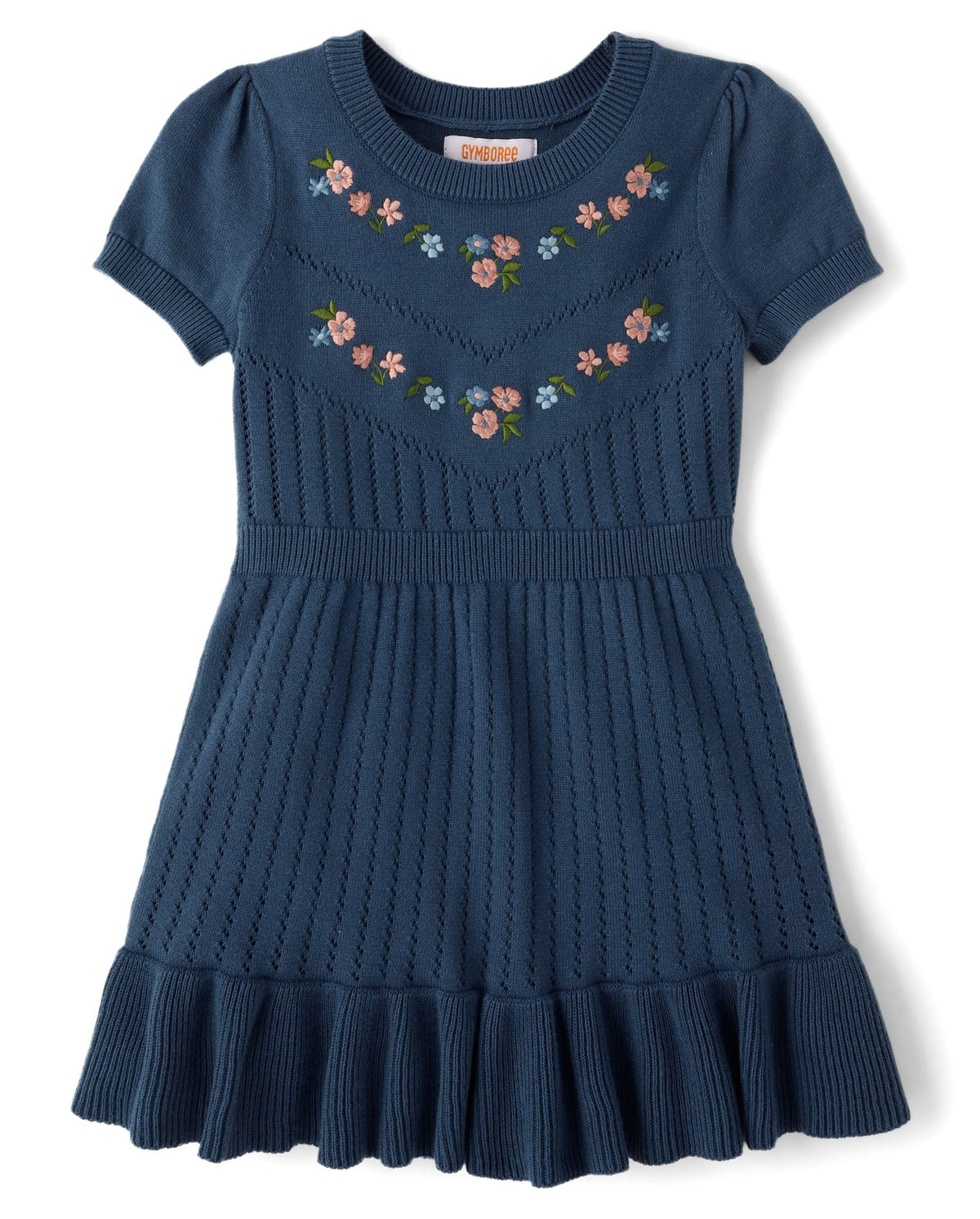 Gymboree,Girls,and Toddler Short Sleeve Sweater Dresses,Mystic Falls,10