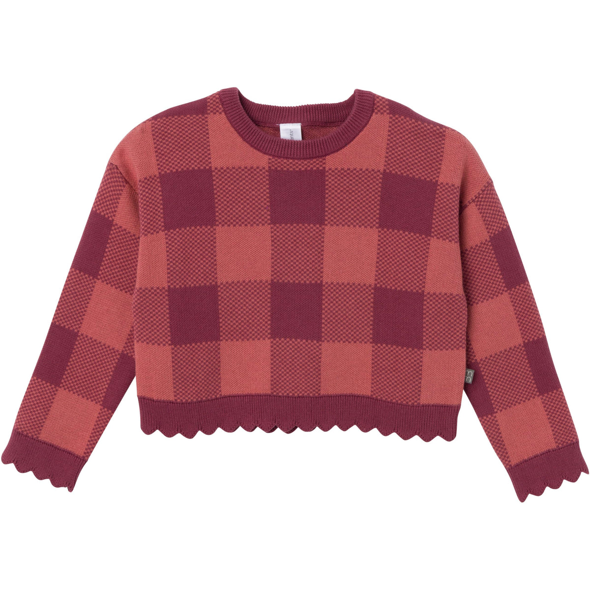 Modern Moments��� by Gerber Toddler Girls' Jacquard 2-Piece Sweater Set, Dark Rose Large Che