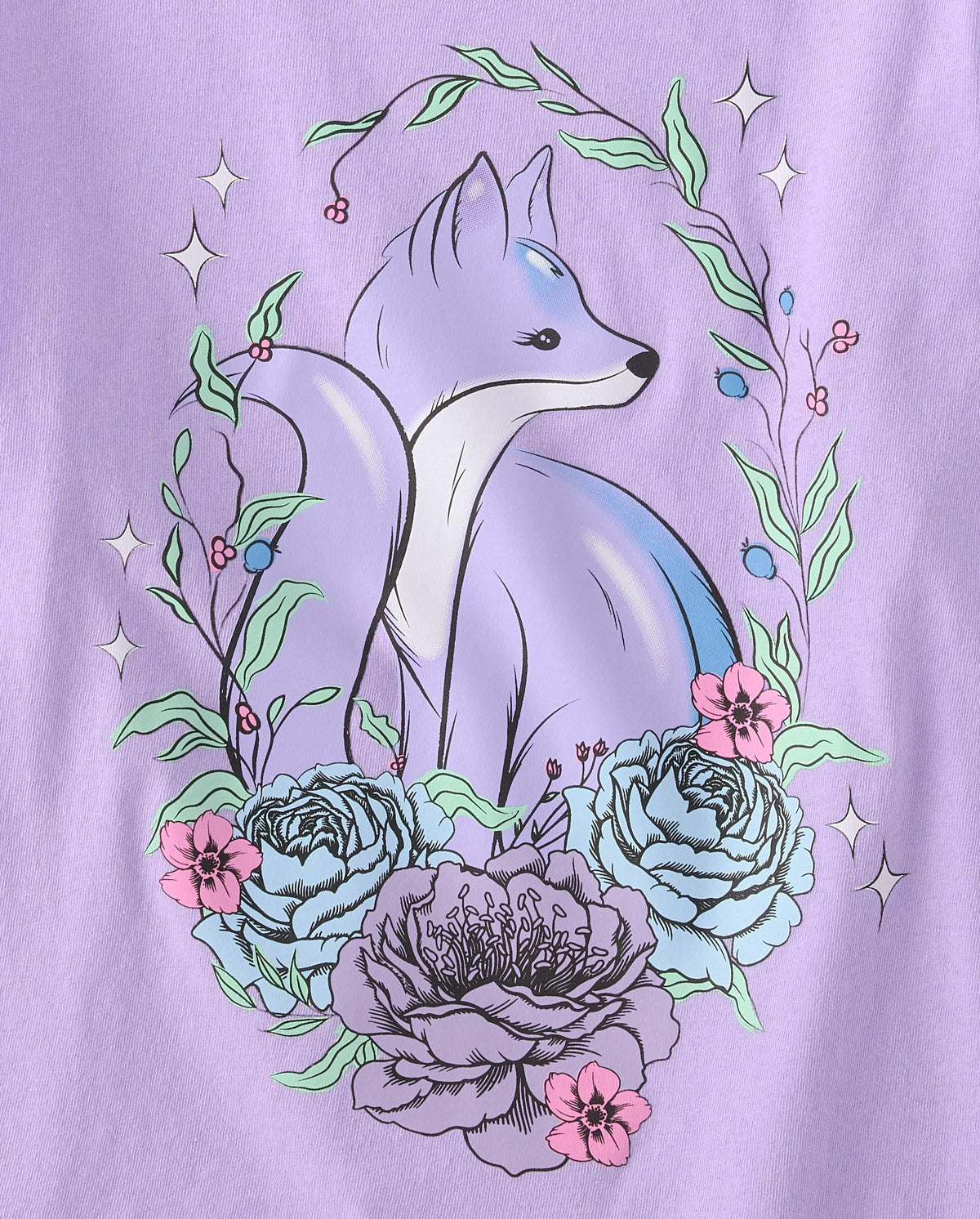 The Children's Place,Girls,Assorted Everyday Long Sleeve Graphic T-Shirts,Cat/XOLOTL/Fox 3-Pack,X-Large