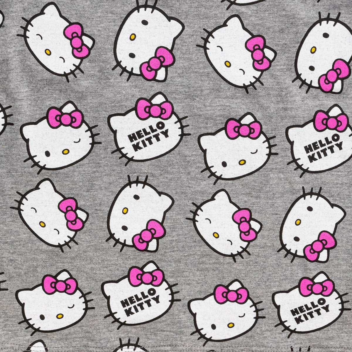 Hello Kitty Girls 4 Pack Short Sleeve T-Shirt for Toddler, Little and Big Kids Multicolor