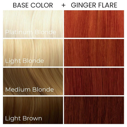 ARCTIC FOX Vegan and Cruelty-Free Semi-Permanent Hair Color Dye (4 Fl Oz, GINGER FLARE) - thewildfolk ARCTIC FOX Vegan and Cruelty-Free Semi-Permanent Hair Color Dye (4 Fl Oz, GINGER FLARE)