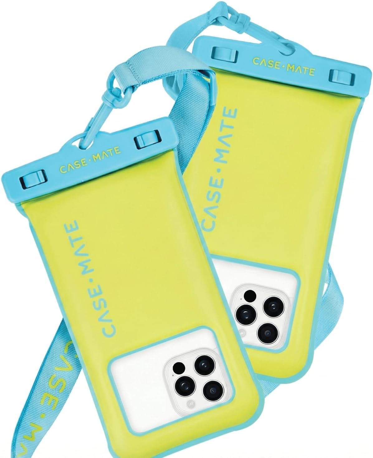 Case-Mate 2 Pack IP68 Waterproof Phone Pouch - Citrus Splash - thewildfolk Case-Mate 2 Pack IP68 Waterproof Phone Pouch - Citrus Splash