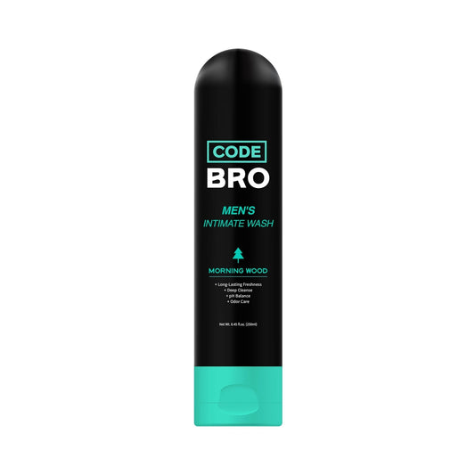 Code Bro Men's Intimate Wash Morning Wood - Shower Stuff for Men (250ml, 8.45 fl oz) - thewildfolk Code Bro Men's Intimate Wash Morning Wood - Shower Stuff for Men (250ml, 8.45 fl oz)