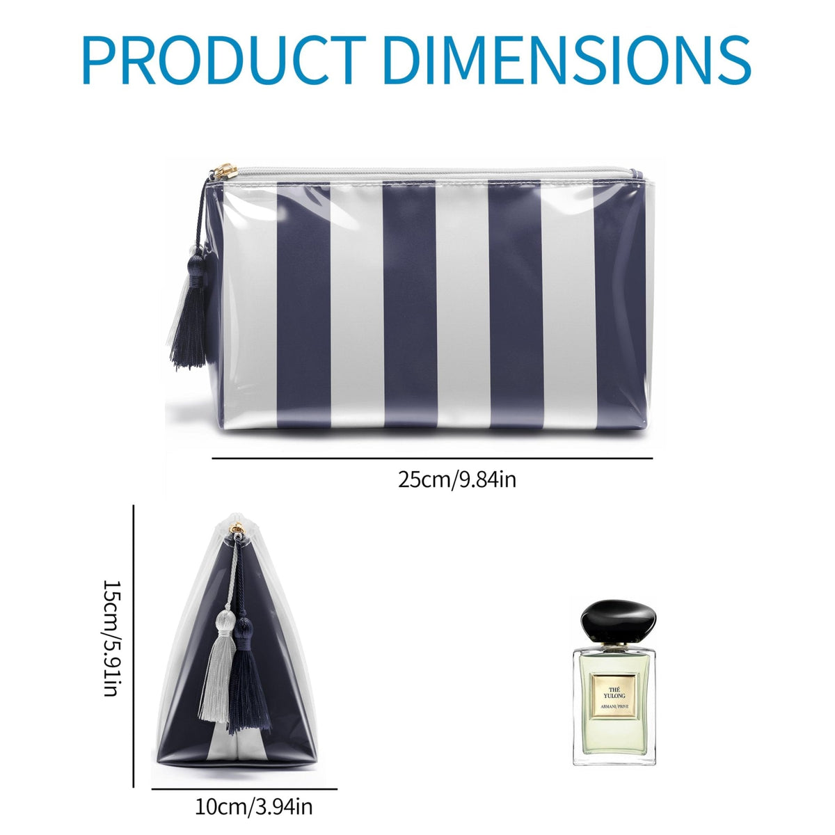 Fozira Makeup Bag for Purse, PVC Toiletry Cosmetic Bags for Women Girls, Waterproof Travel Makeup Bag Organizer Zipper Pouch Beach Summer Vacation Essentials Gifts for Women - thewildfolk Fozira Makeup Bag for Purse, PVC Toiletry Cosmetic Bags for Women Girls, Waterproof Travel Makeup Bag Organizer Zipper Pouch Beach Summer Vacation Essentials Gifts for Women
