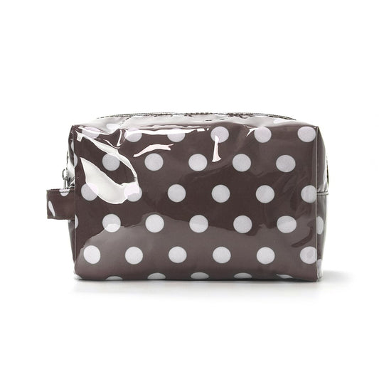 JQWYGB Small Polka Dots Cosmetic Bags Women’s PVC Makeup Purse Waterproof Toiletry Bag Multi-Use Cosmetic Pouch Travel Work - thewildfolk JQWYGB Small Polka Dots Cosmetic Bags Women’s PVC Makeup Purse Waterproof Toiletry Bag Multi-Use Cosmetic Pouch Travel Work