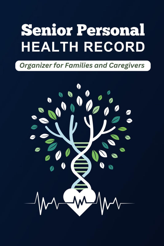 Senior Personal Health Record: Organizer for Families and Caregivers | Comprehensive Medical History Logbook | Portable Health Tracker for Elderly Care - thewildfolk Senior Personal Health Record: Organizer for Families and Caregivers | Comprehensive Medical History Logbook | Portable Health Tracker for Elderly Care