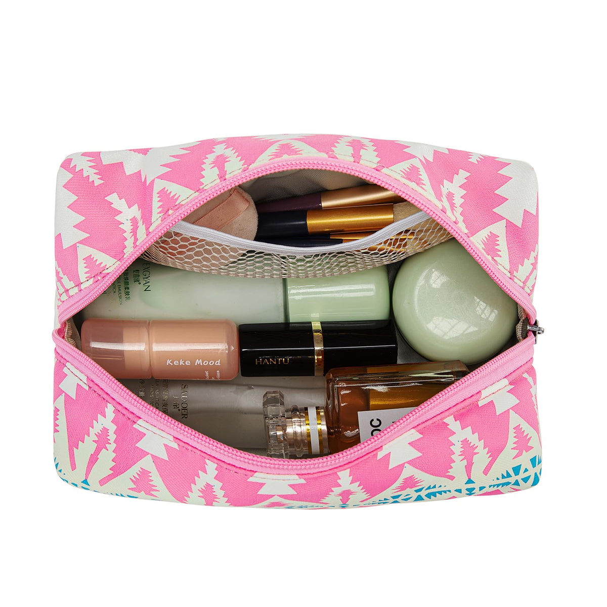 Wrangler Travel Makeup Bag Portable Cosmetic Bag for Women Waterproof - thewildfolk Wrangler Travel Makeup Bag Portable Cosmetic Bag for Women Waterproof